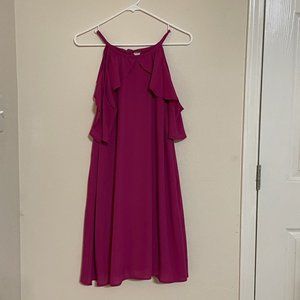 Decree Lg Fuchsia mini dress